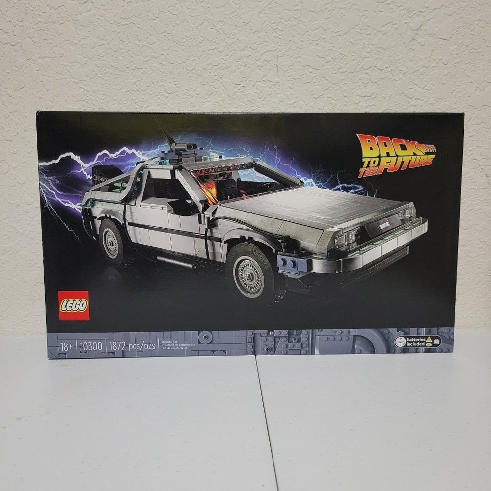 LEGO 10300 Back to the Future DeLorean Time Machine OUT OF STOCK